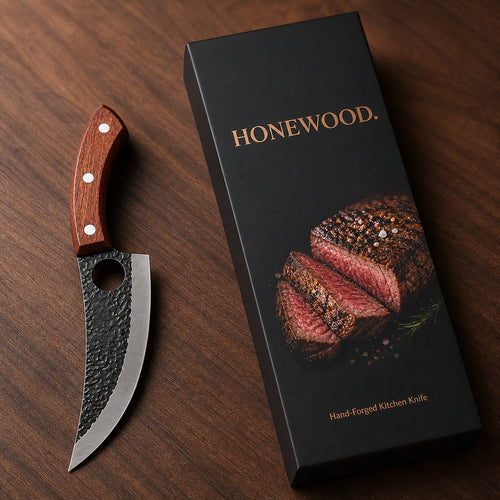 Honewood knife packaging